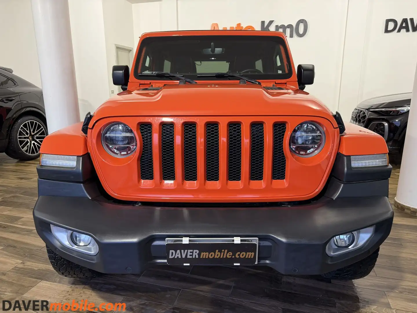 Jeep Wrangler Wrangler Unlimited 2.2 Mjt II Sahara Arancione - 2
