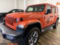 Jeep Wrangler Wrangler Unlimited 2.2 Mjt II Sahara Arancione - thumbnail 3