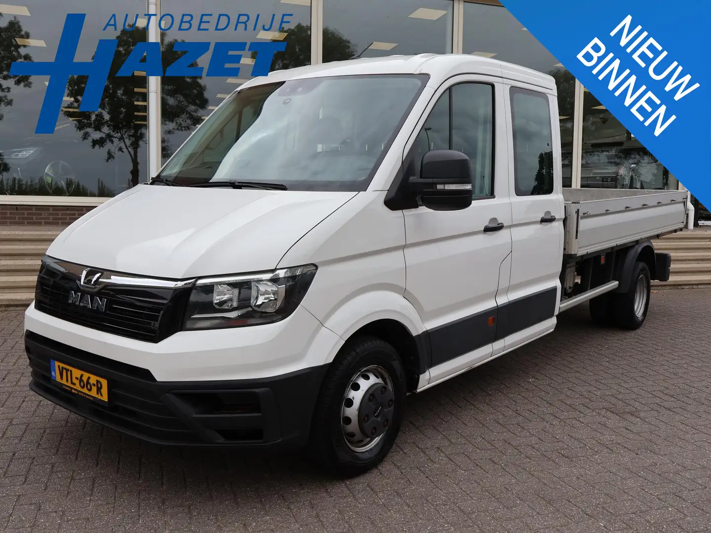 MAN TGE 50 2.0 TDI 177 PK DSG AUT. D.C. DUBBEL LUCHT 7-PER Blanc - 1