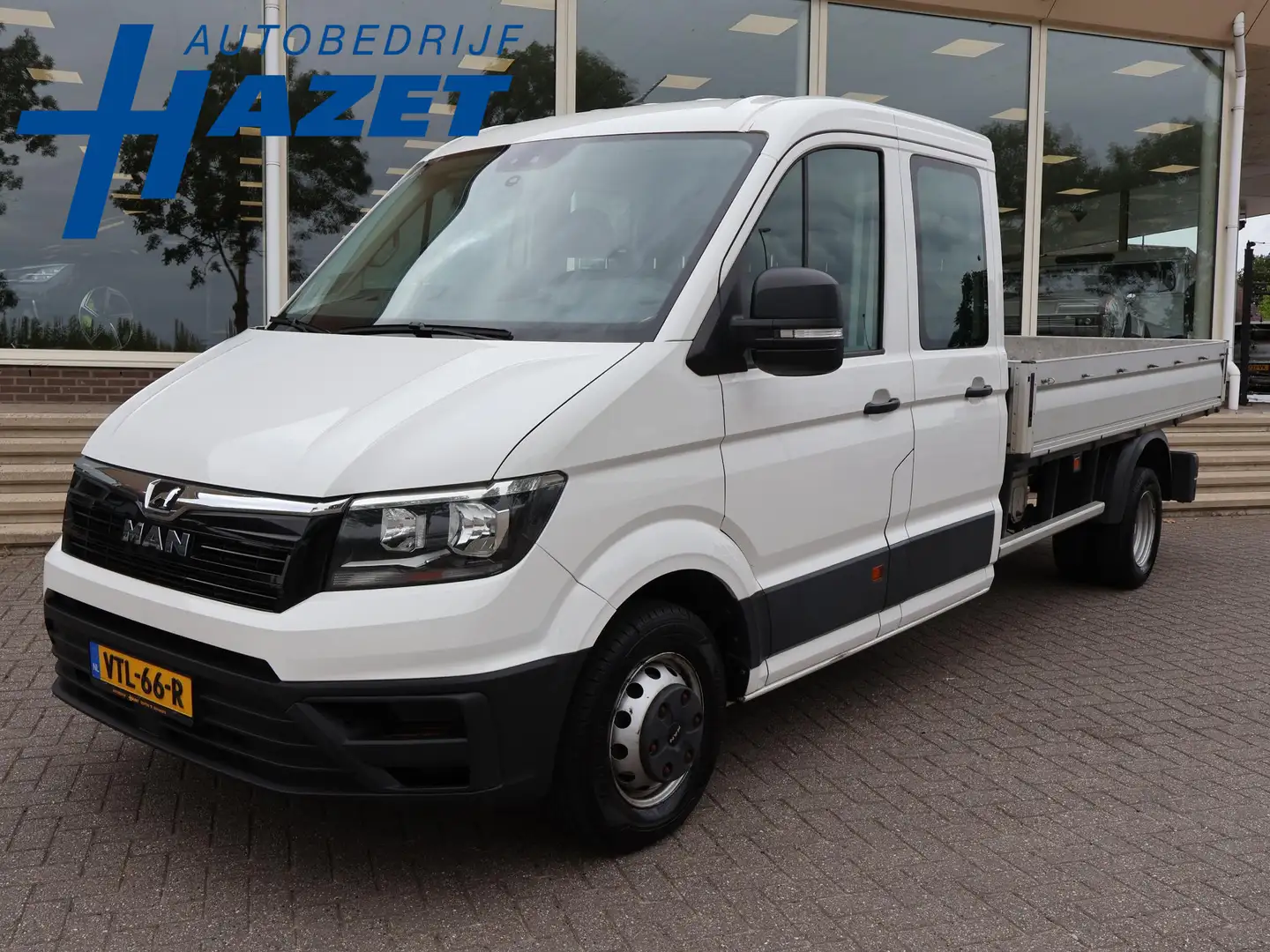 MAN TGE 50 2.0 TDI 177 PK DSG AUT. D.C. DUBBEL LUCHT 7-PER Blanc - 1