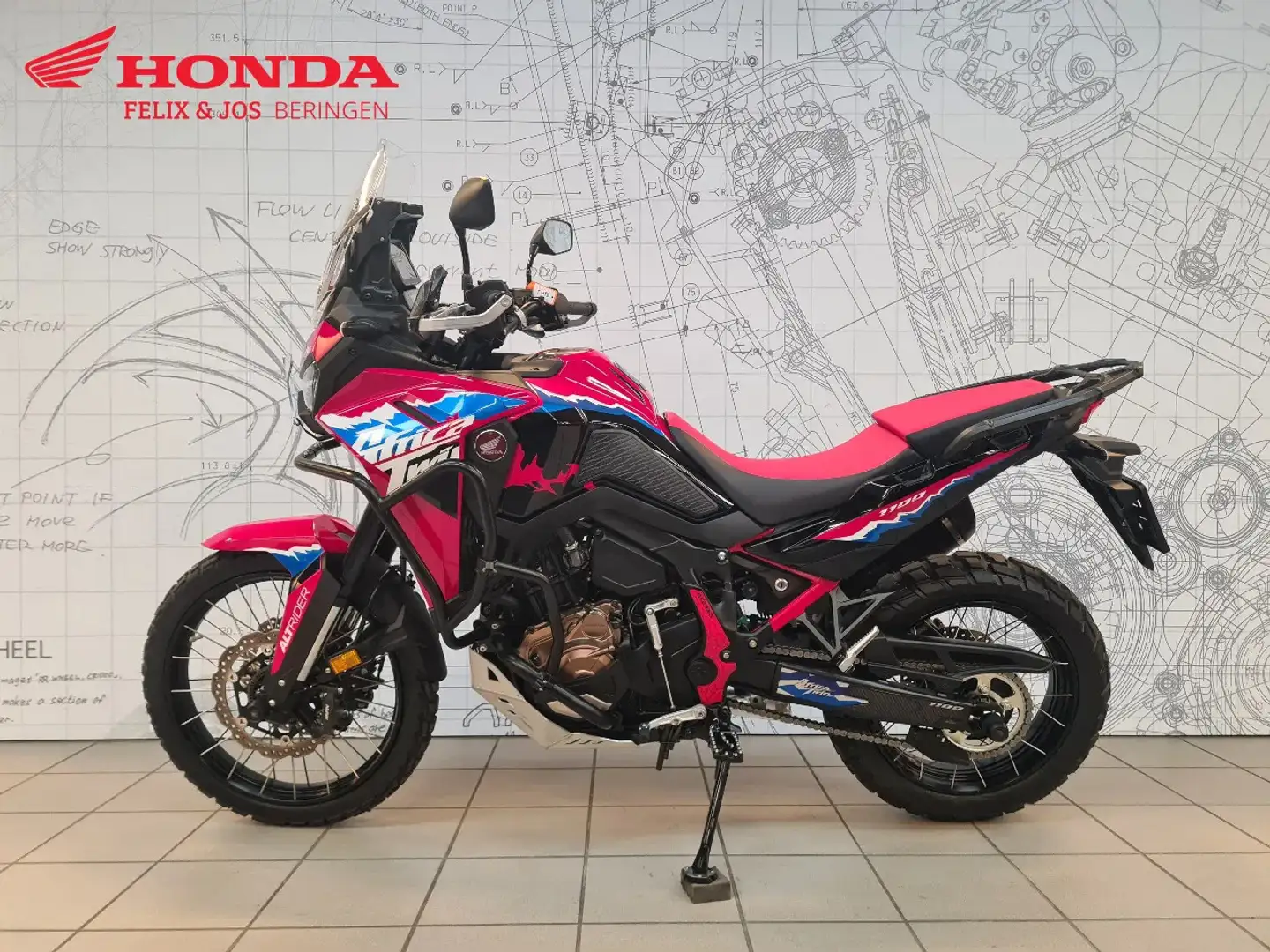 Honda CRF 1100 Africa Twin Rouge - 2