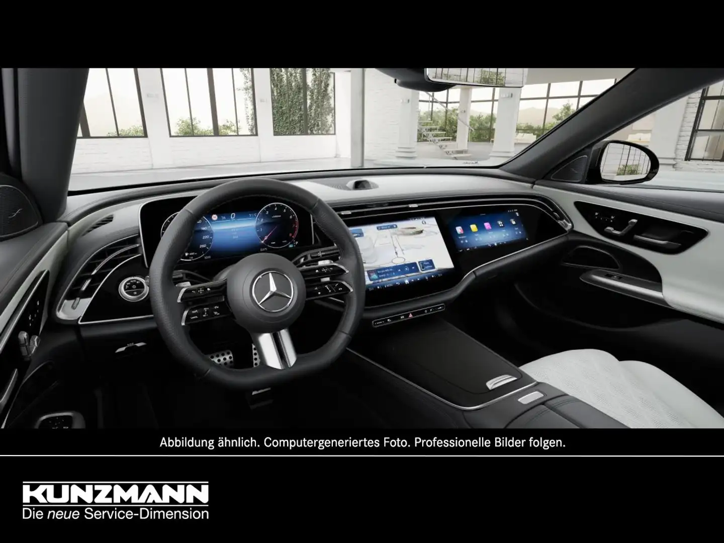 Mercedes-Benz E 450 4M AMG MBUX Distronic Airmatic 360° HeadUp Grijs - 2