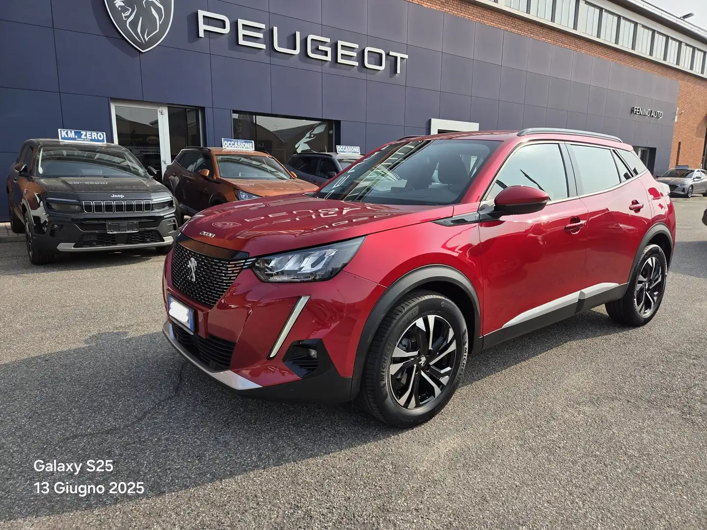 Peugeot 2008 Allure Navi Pack -cert. CHEC cinghia-*easy drive Rood - 2