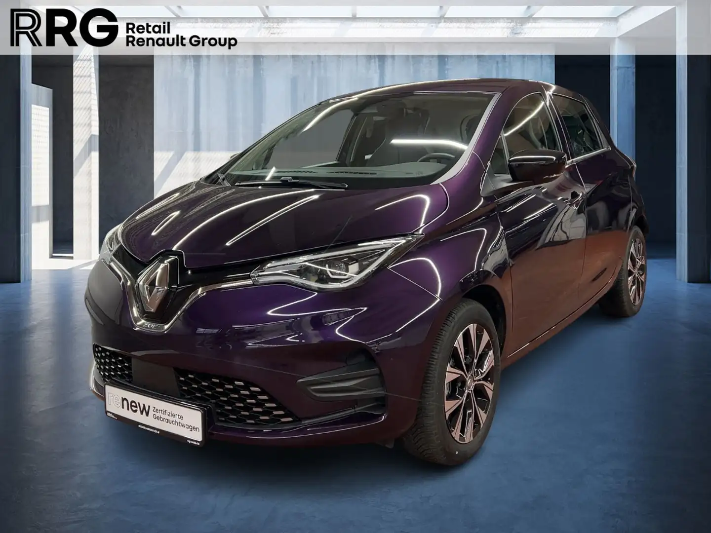 Renault ZOE EVOLUTION R110 EV50 CCS NAVIGATION Mauve - 1