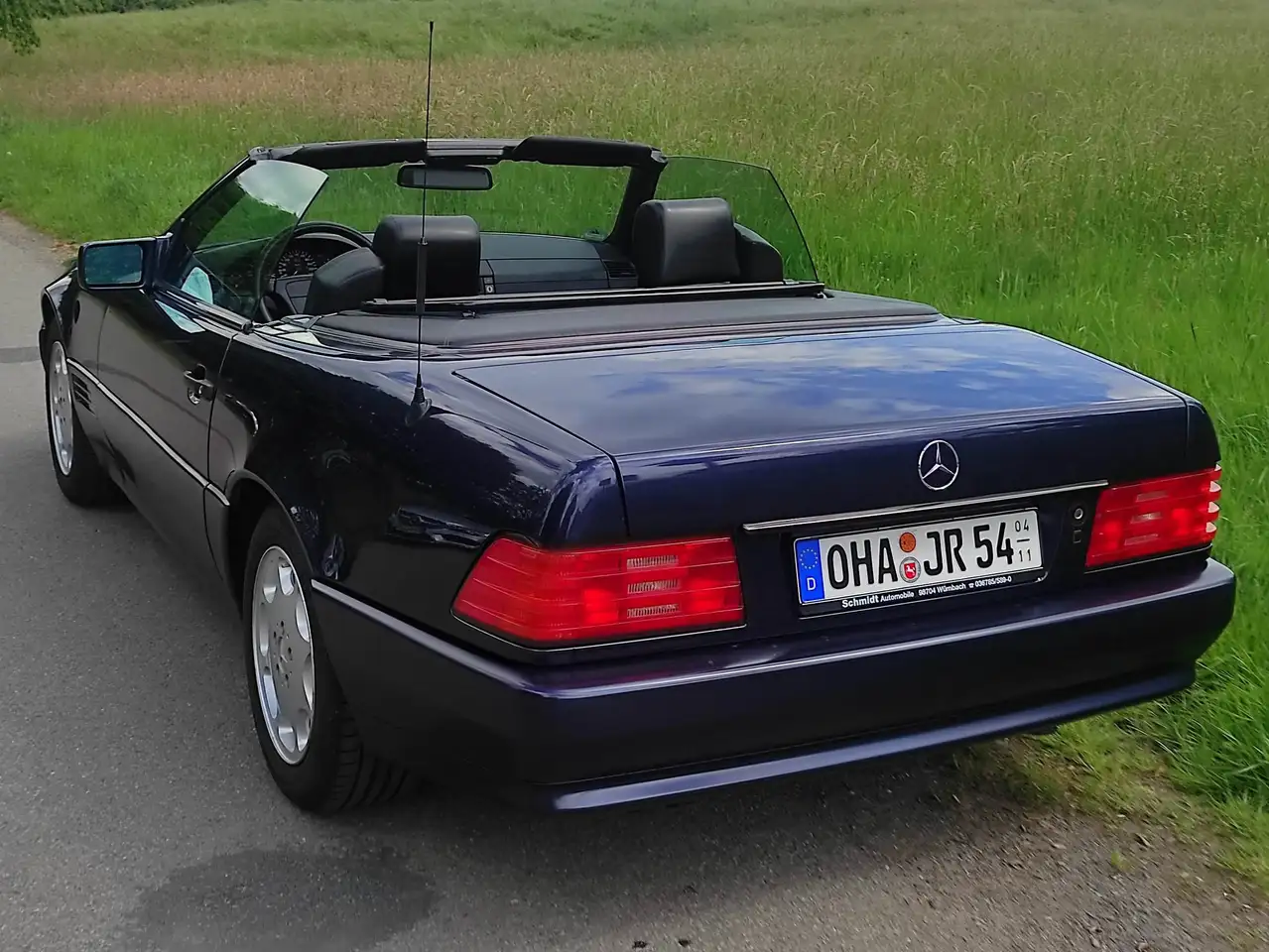 Mercedes-Benz SL 320 Cabrio mit Hardtop in Wagenfarbe, foto 12