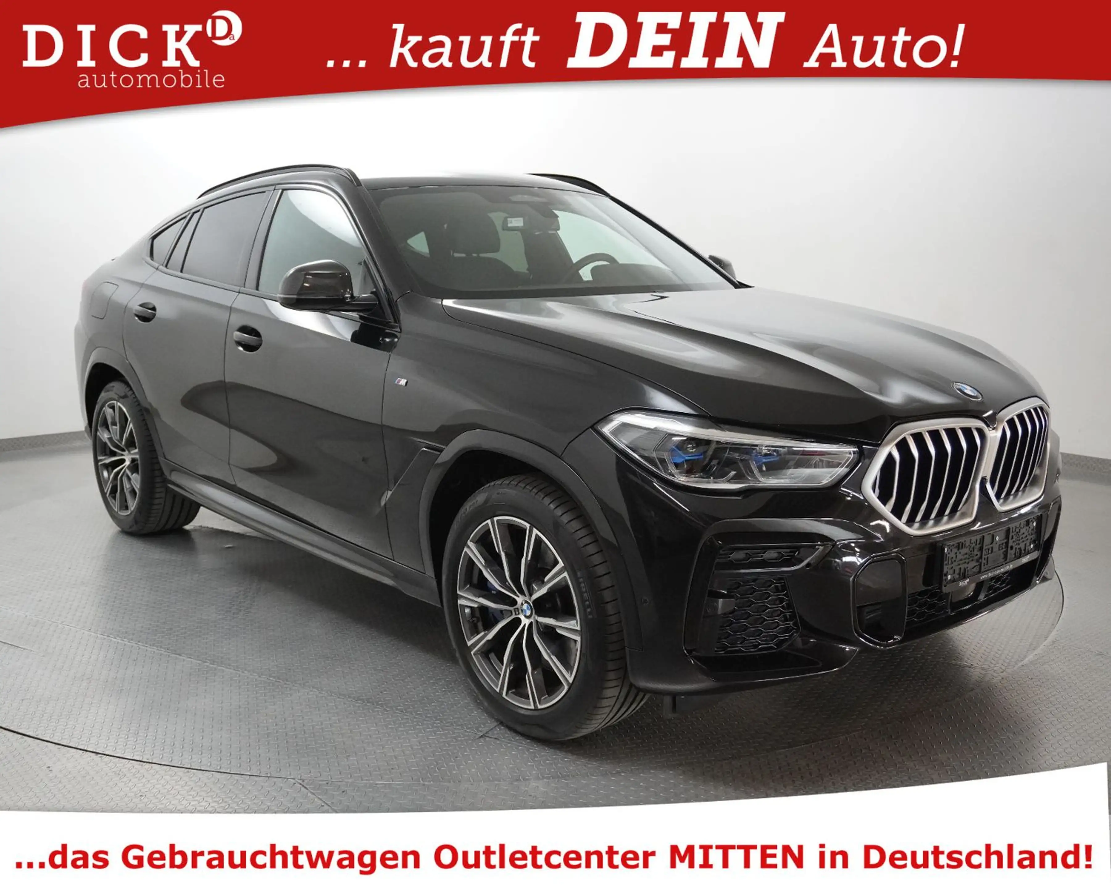 BMW X6 xDr 40d M Sport SHADO+KOMFOSI+LASER+AHK+HEAD+