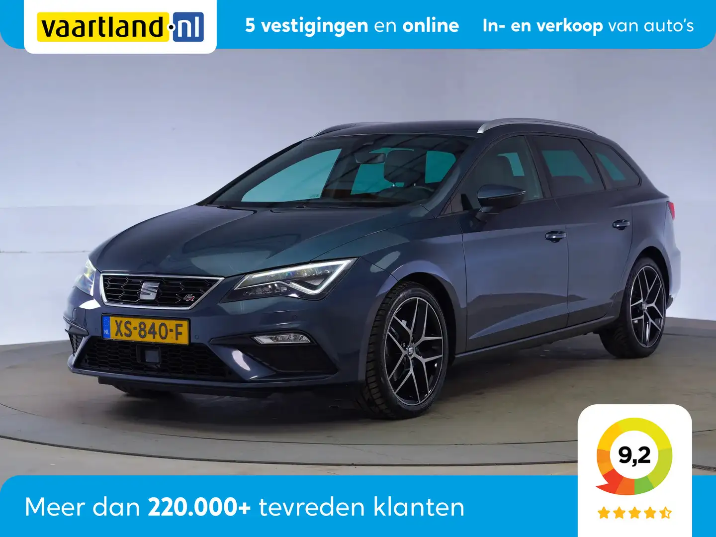 SEAT Leon ST 1.5 TSI 150pk FR Business Intense Aut. [ LED Vi Gris - 1