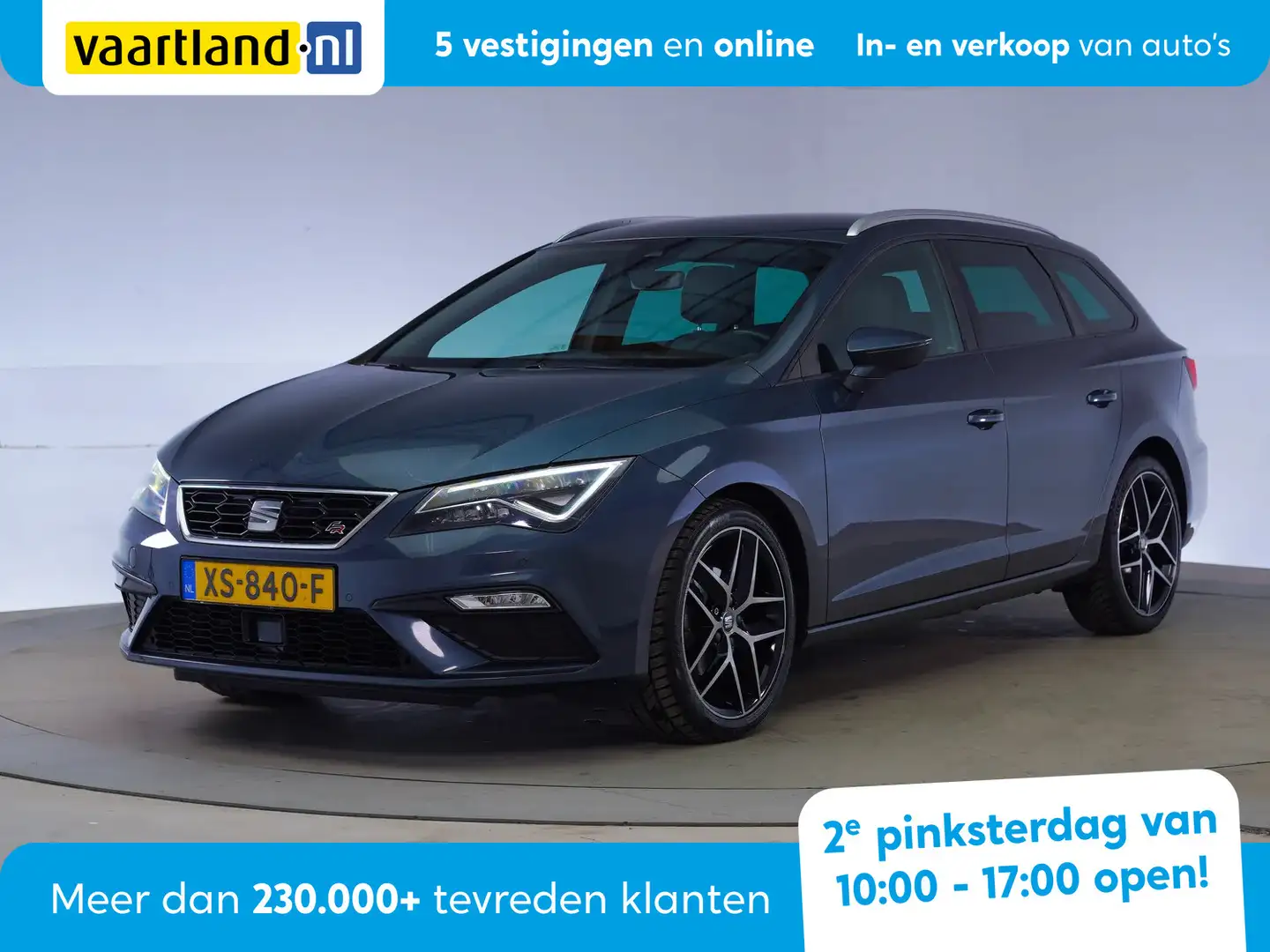 SEAT Leon ST 1.5 TSI 150pk FR Business Intense Aut. [ LED Vi Grigio - 1