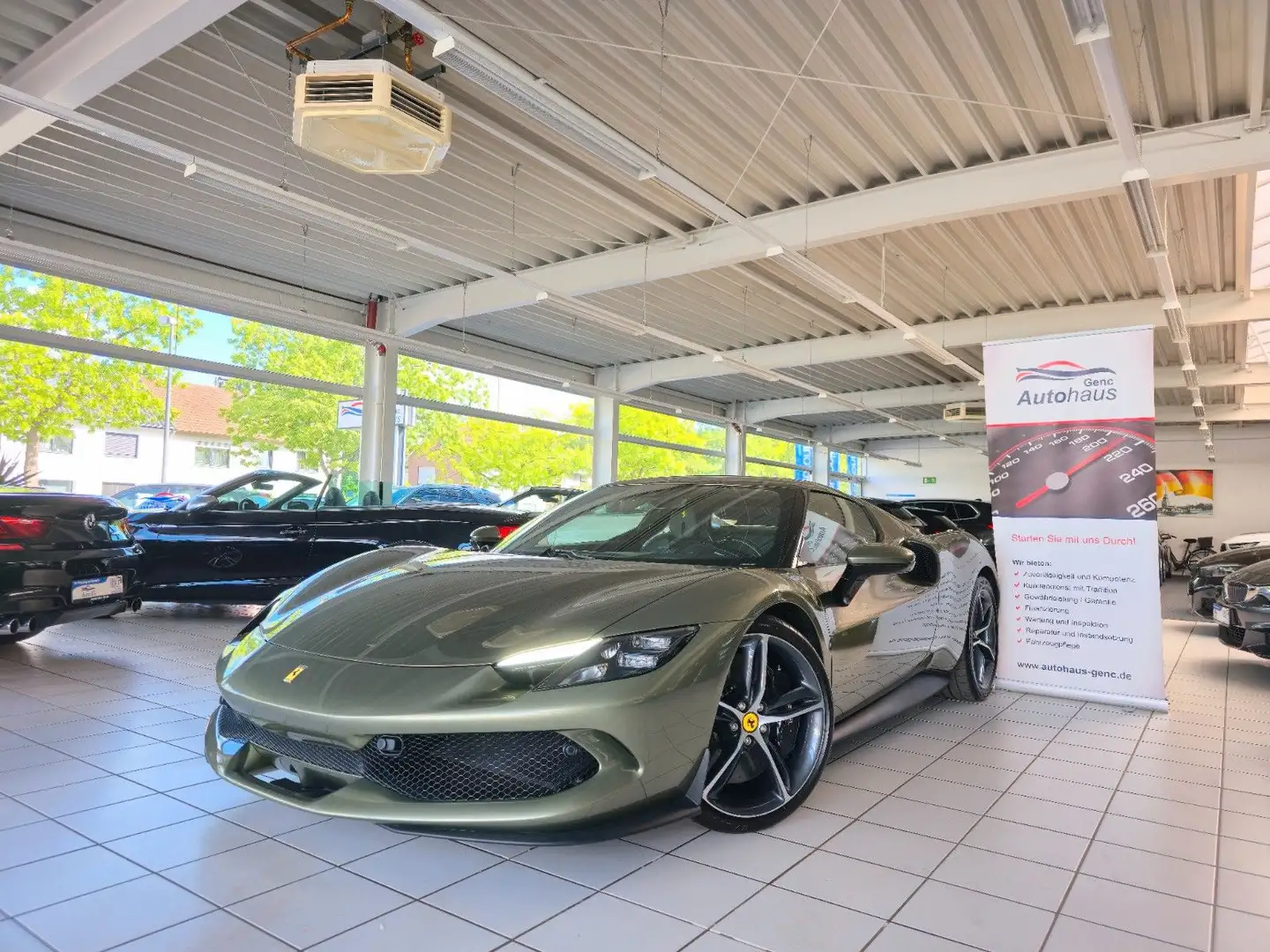 Ferrari 296 GTB LIFT "Verde Masoni" Frontlift AppleCar Grün - 1