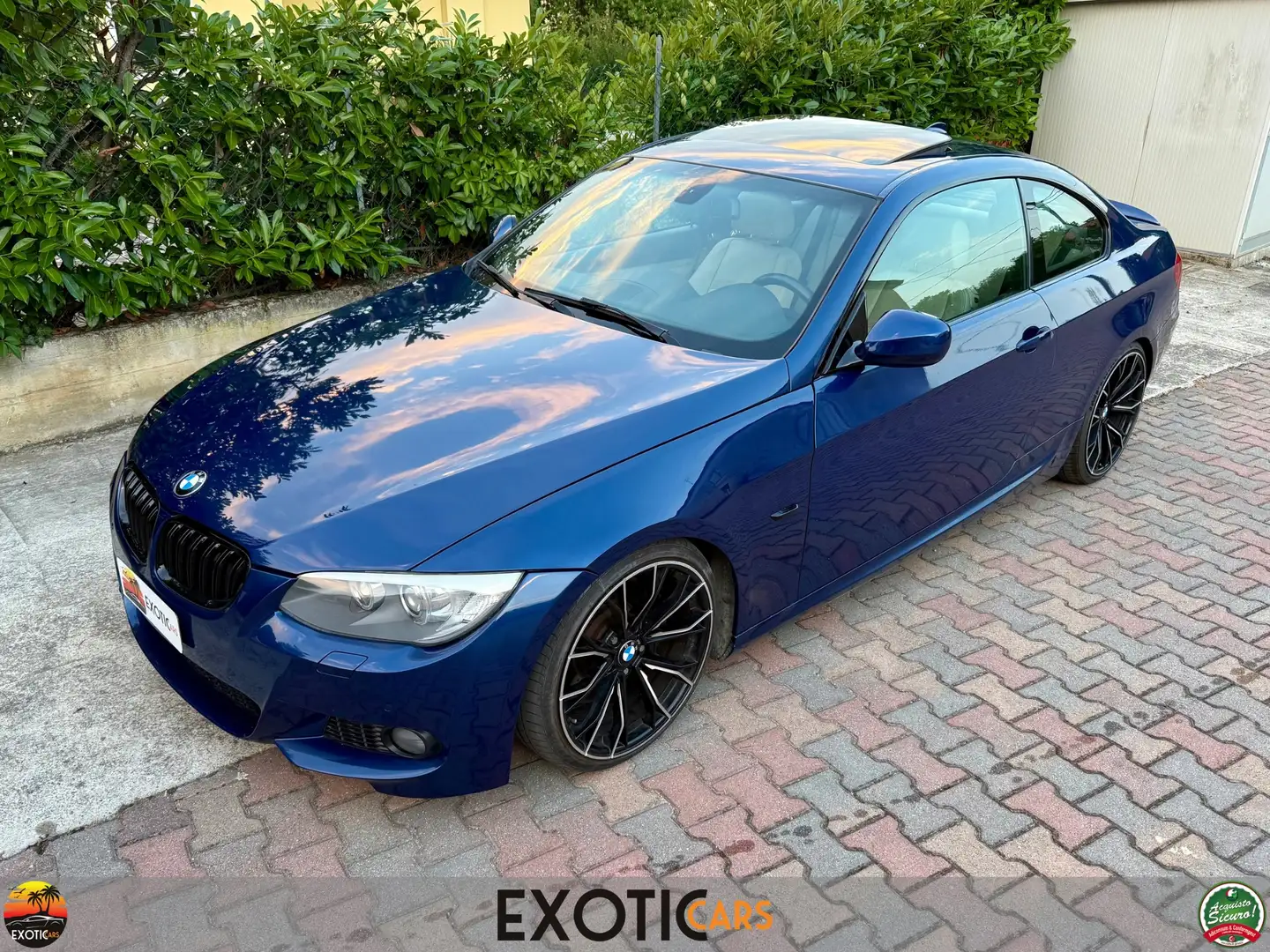 BMW 335 i Coupe M-sport motore N55 MANUALE Blu/Azzurro - 1
