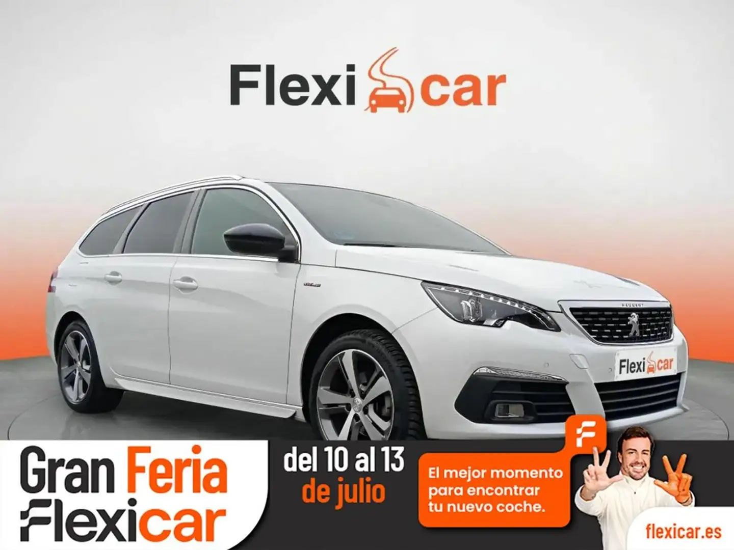 Peugeot 308 SW 1.2 PureTech S&S GT Line 130 Blanc - 1