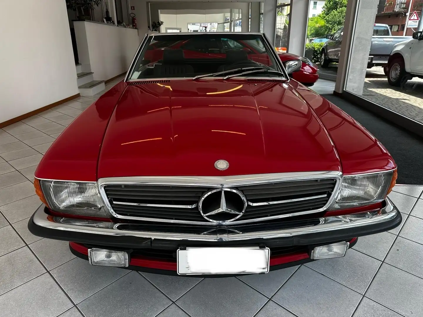 Mercedes-Benz SL 500 my86 245cv targa MI Czerwony - 1