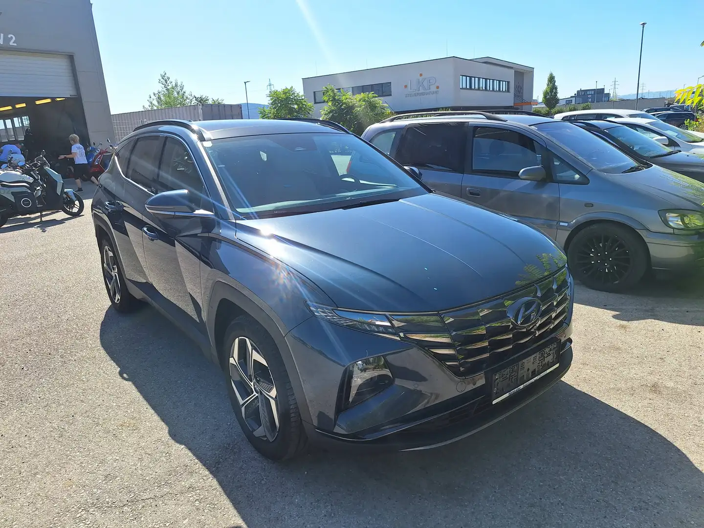 Hyundai TUCSON Prime Hybrid 4WD Allrad Blau - 2