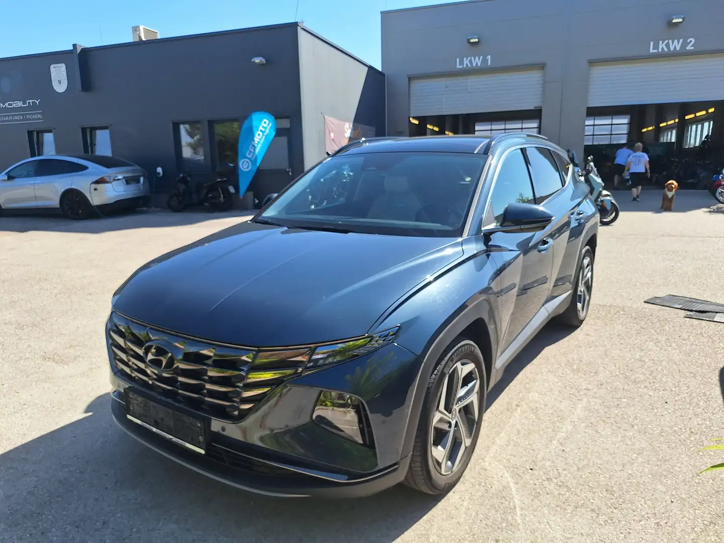 Hyundai TUCSON Prime Hybrid 4WD Allrad Blau - 1