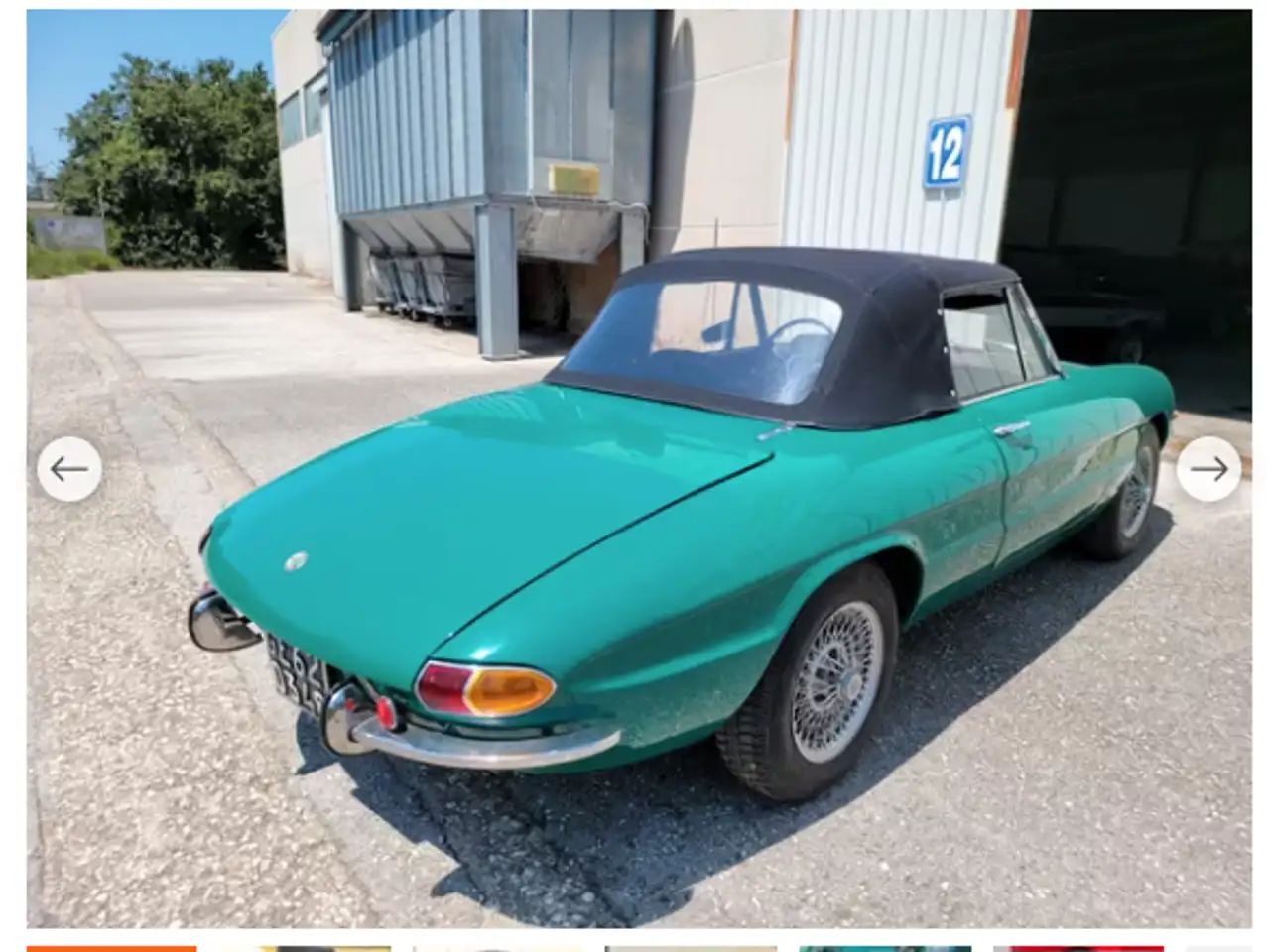 Alfa Romeo Spider osso di seppia, foto 4
