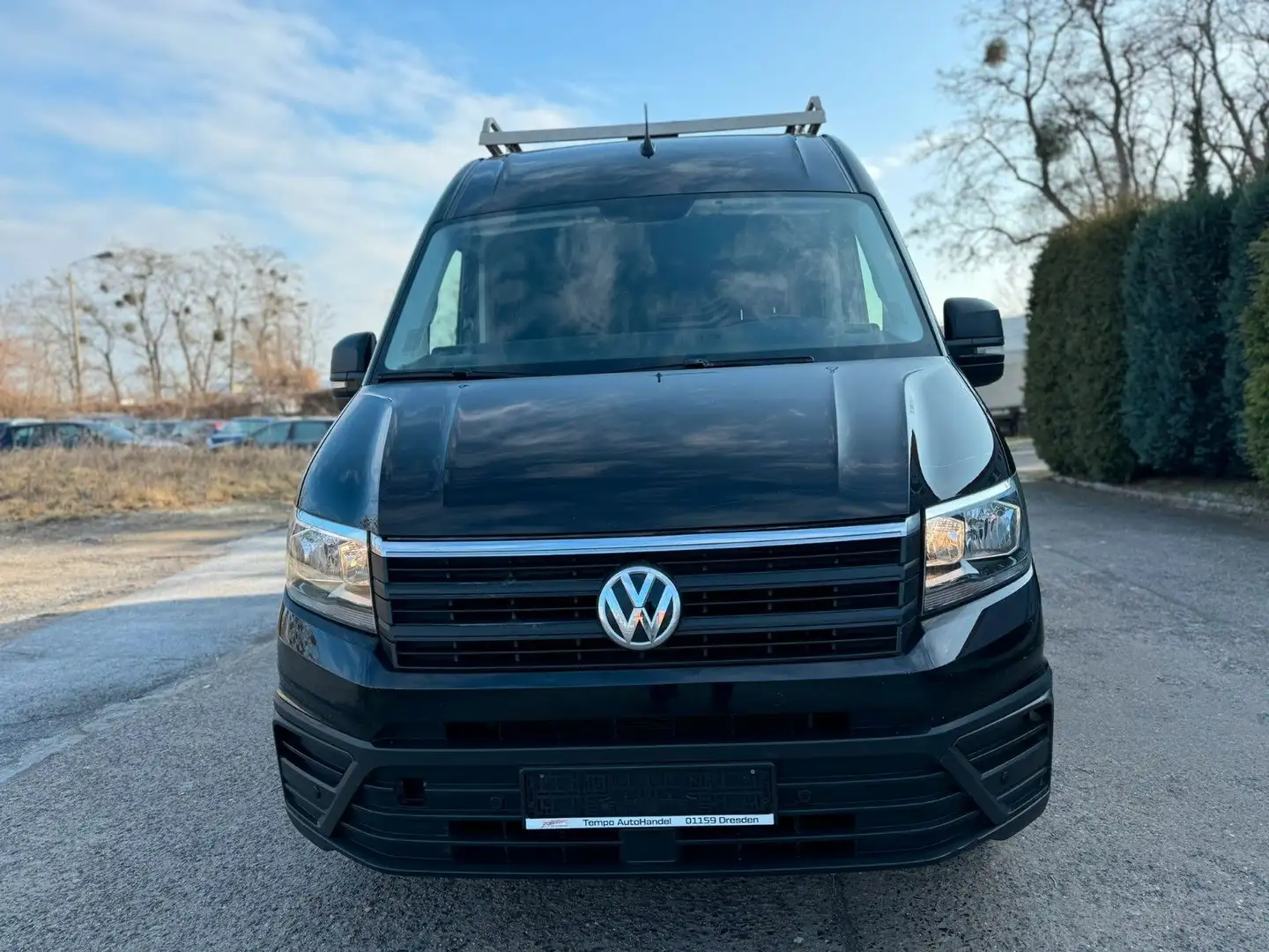 Volkswagen Crafter Kasten Kasten 35 mittellang Hochdach FWD Чорний - 2