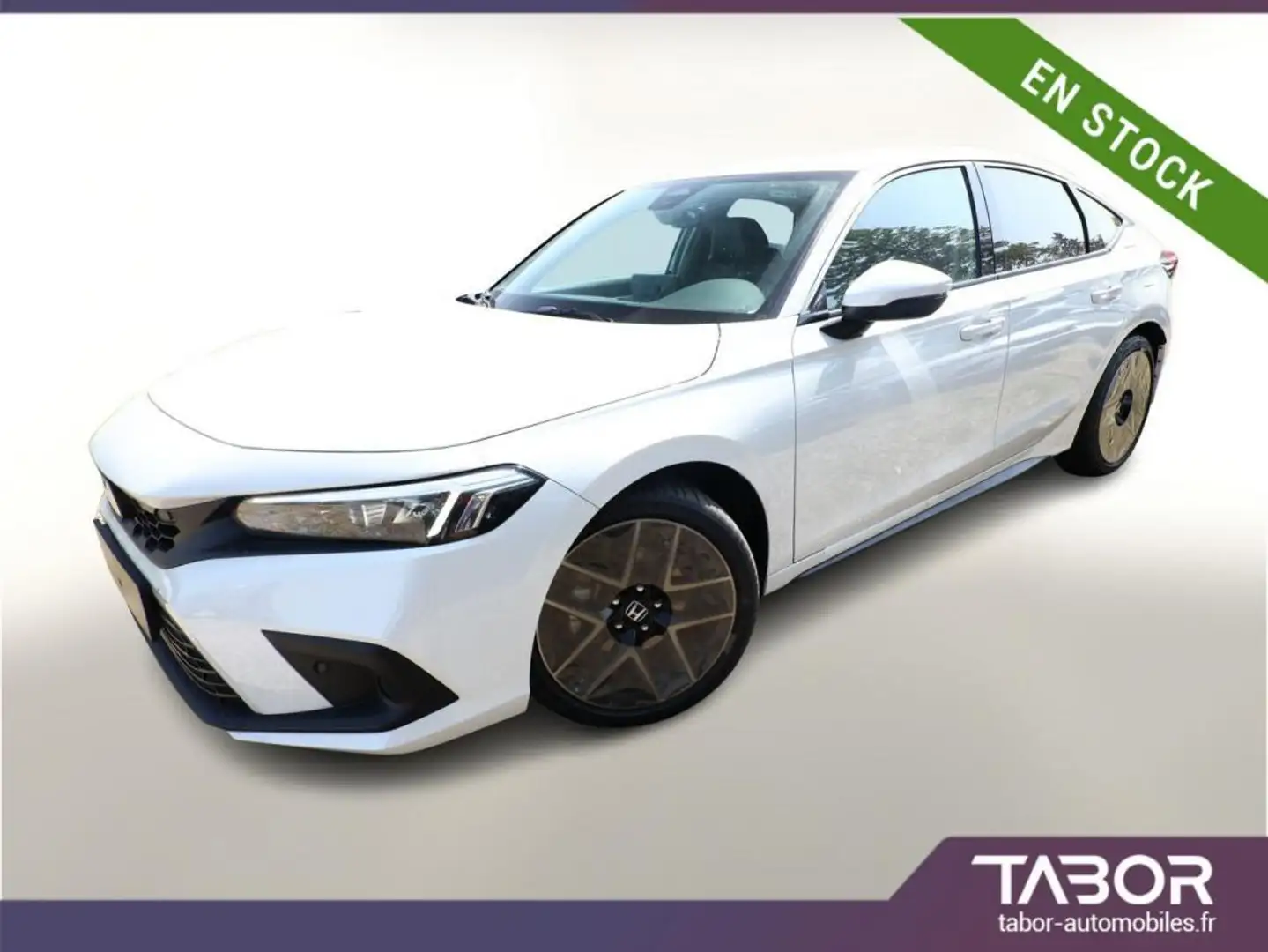 Honda Civic e:HEV 184 Advance GPS cuir Pano Key Белый - 1