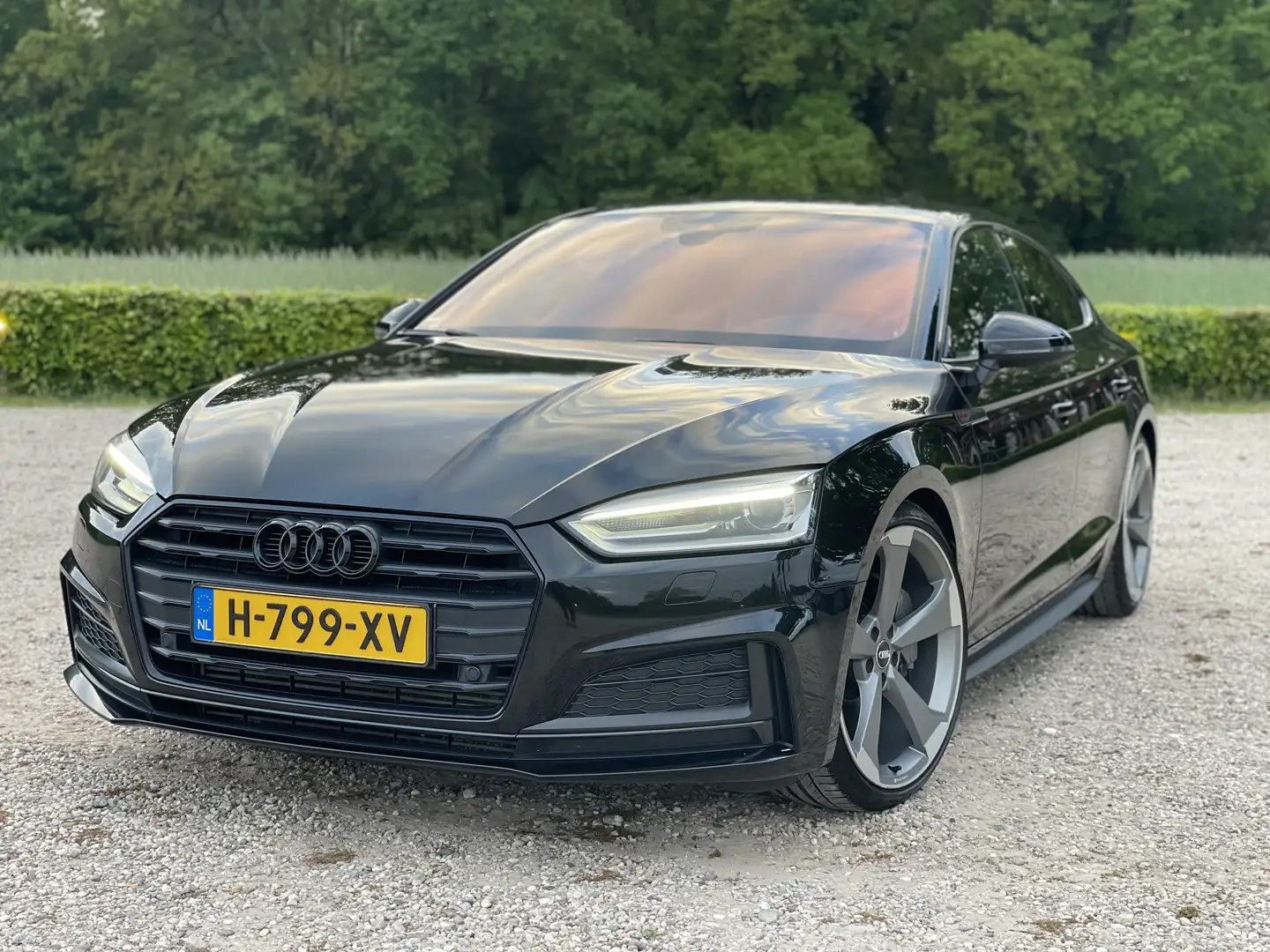 Audi A5 Sportback 2.0tfsi quattro 252pk Zwart - 2