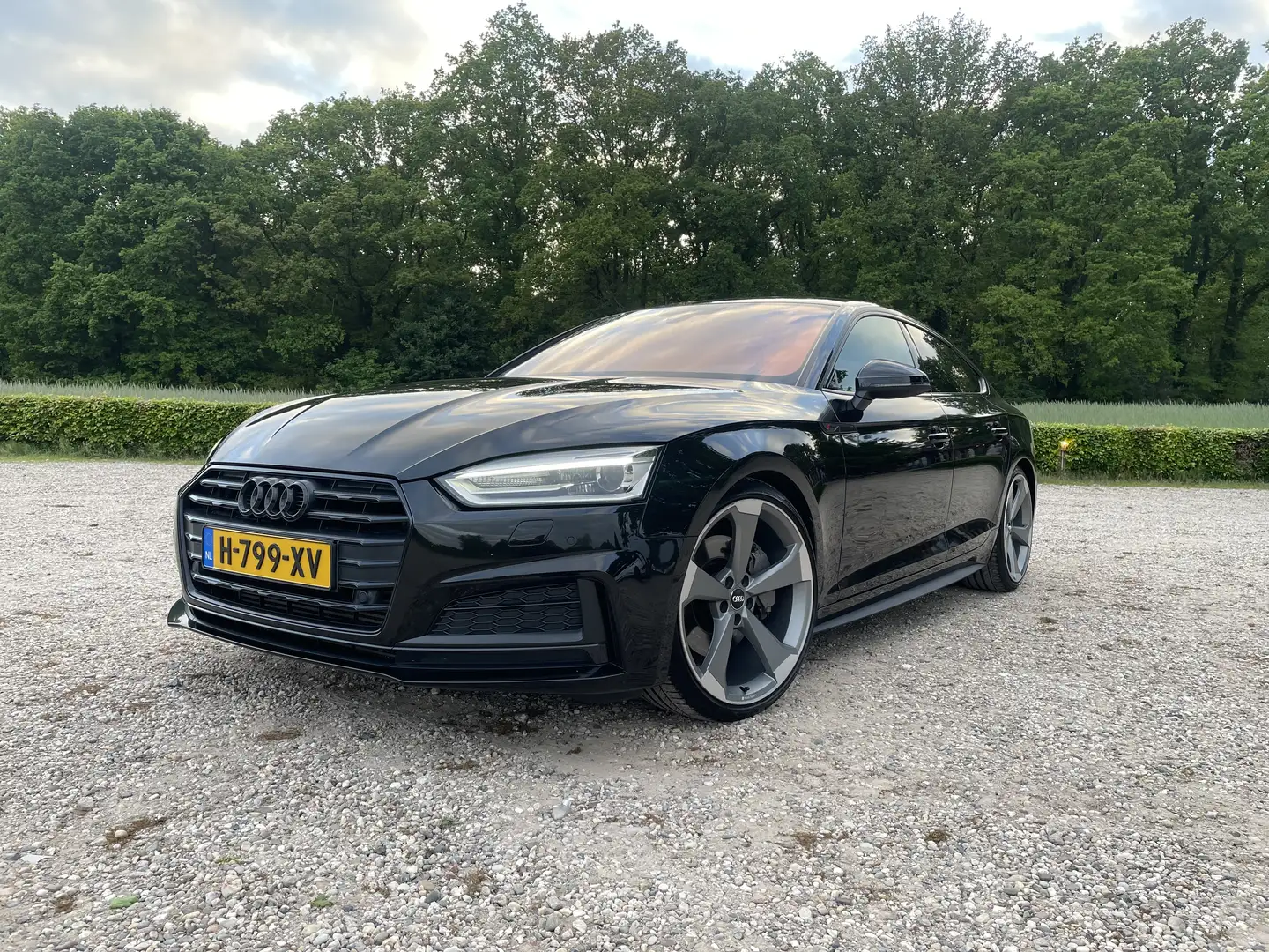 Audi A5 Sportback 2.0tfsi quattro 252pk Zwart - 1