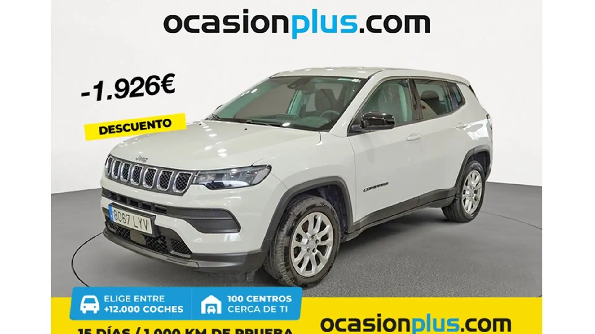 Jeep Compass 1.3 Gse T4 Longitude 4x2 130 Blanc - 1