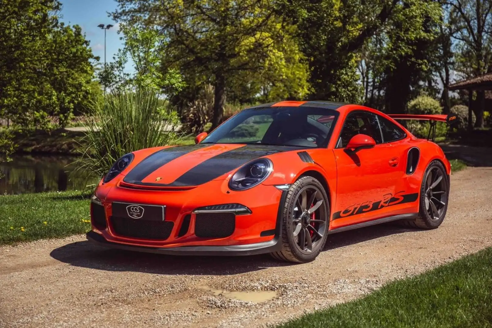 Porsche 911 991 phase 1 4.0L 500 GT3 RS - Lift - Carbone - Oro - 1