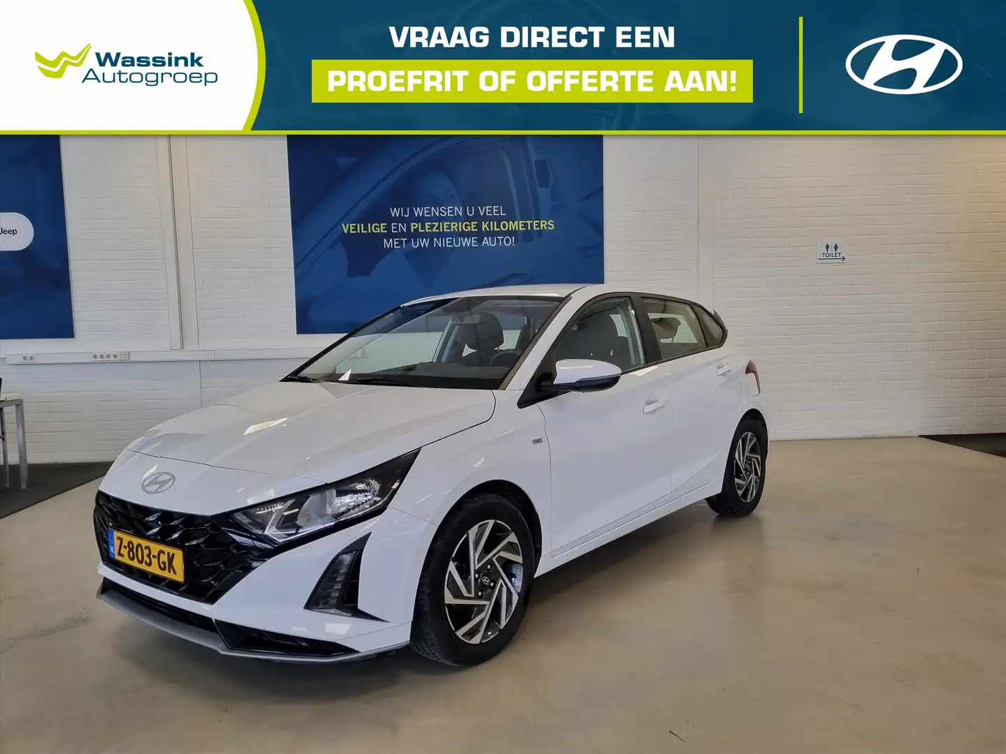 Hyundai i20 1.0 T-GDI 48V MHEV 100pk Comfort Smart | Navigatie Wit - 1