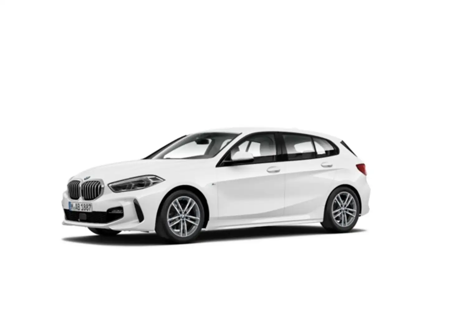 BMW 116 116d Blanc - 2