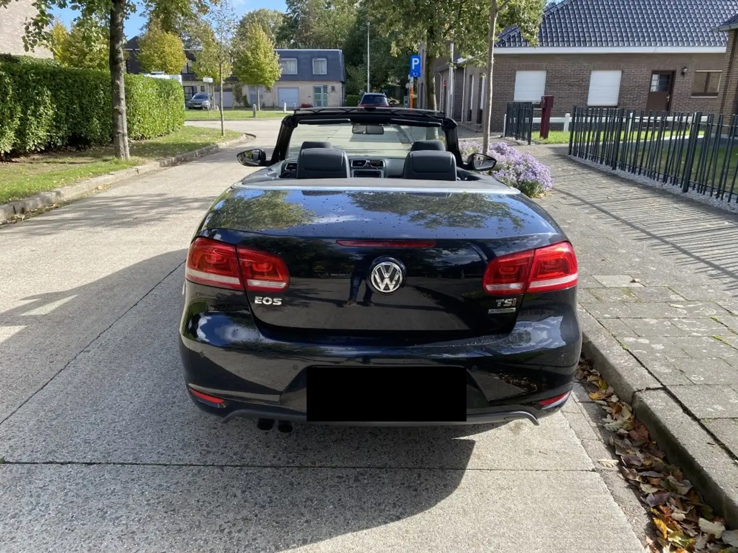 Volkswagen Eos Benzine - Cabriolet - Keuring - Euro 5 Zwart - 1