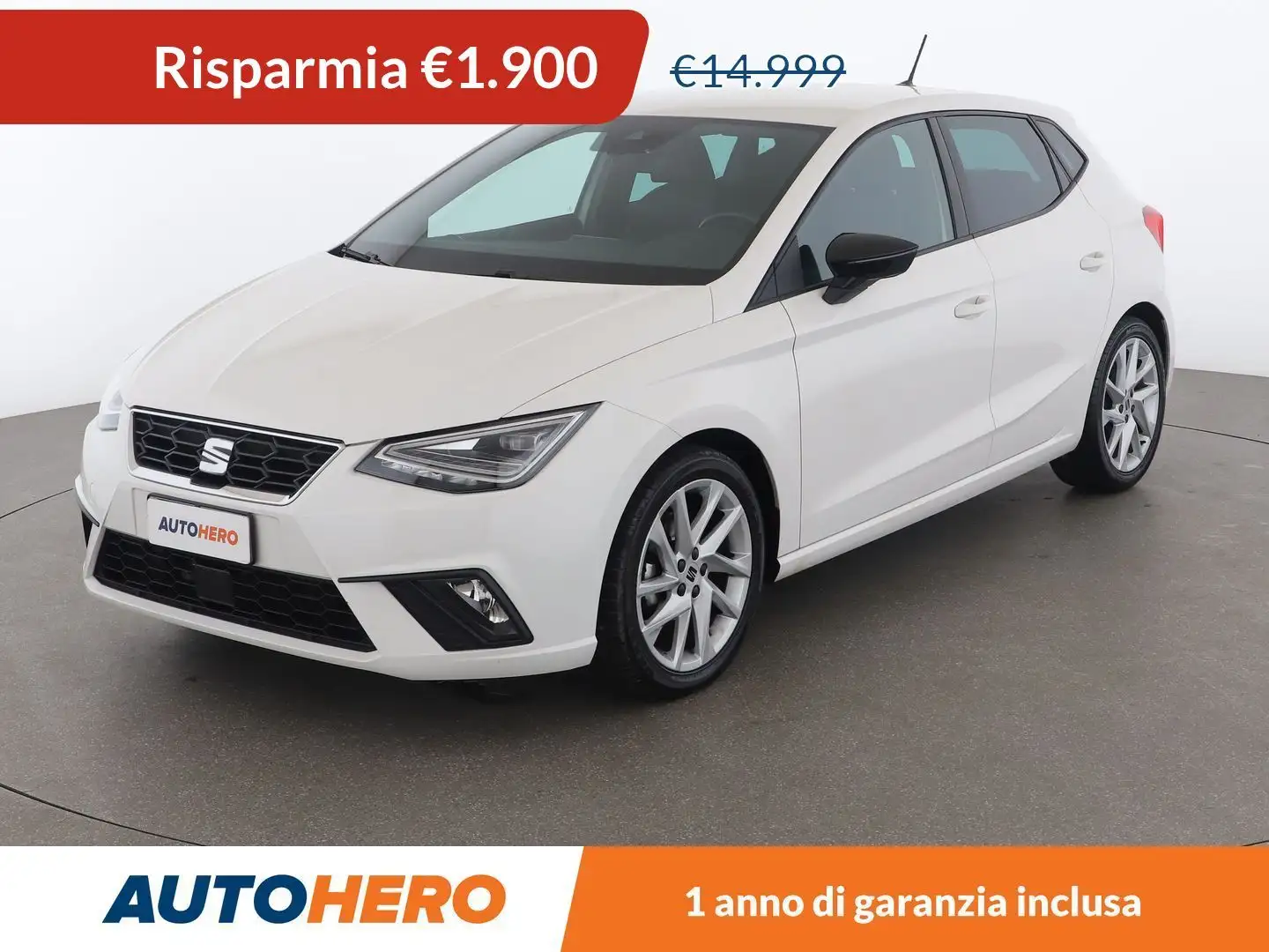 SEAT Ibiza 1.0 TSI FR 95 CV Bianco - 1