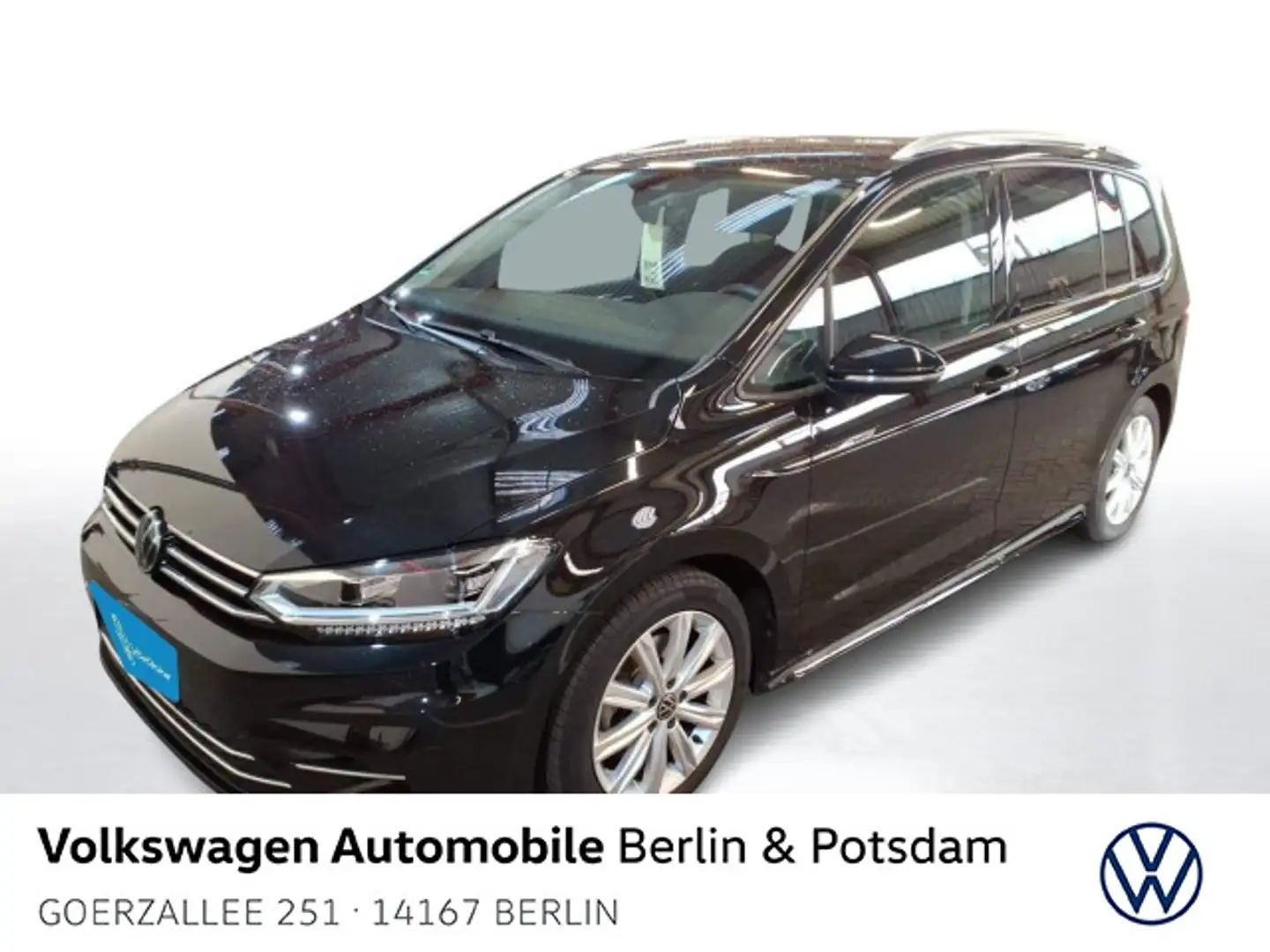 Volkswagen Touran 1.5 TSI DSG R-Line Navi R-Kam LED PDC Schwarz - 1