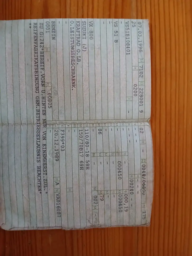 Suzuki VX 800 Blue - 2