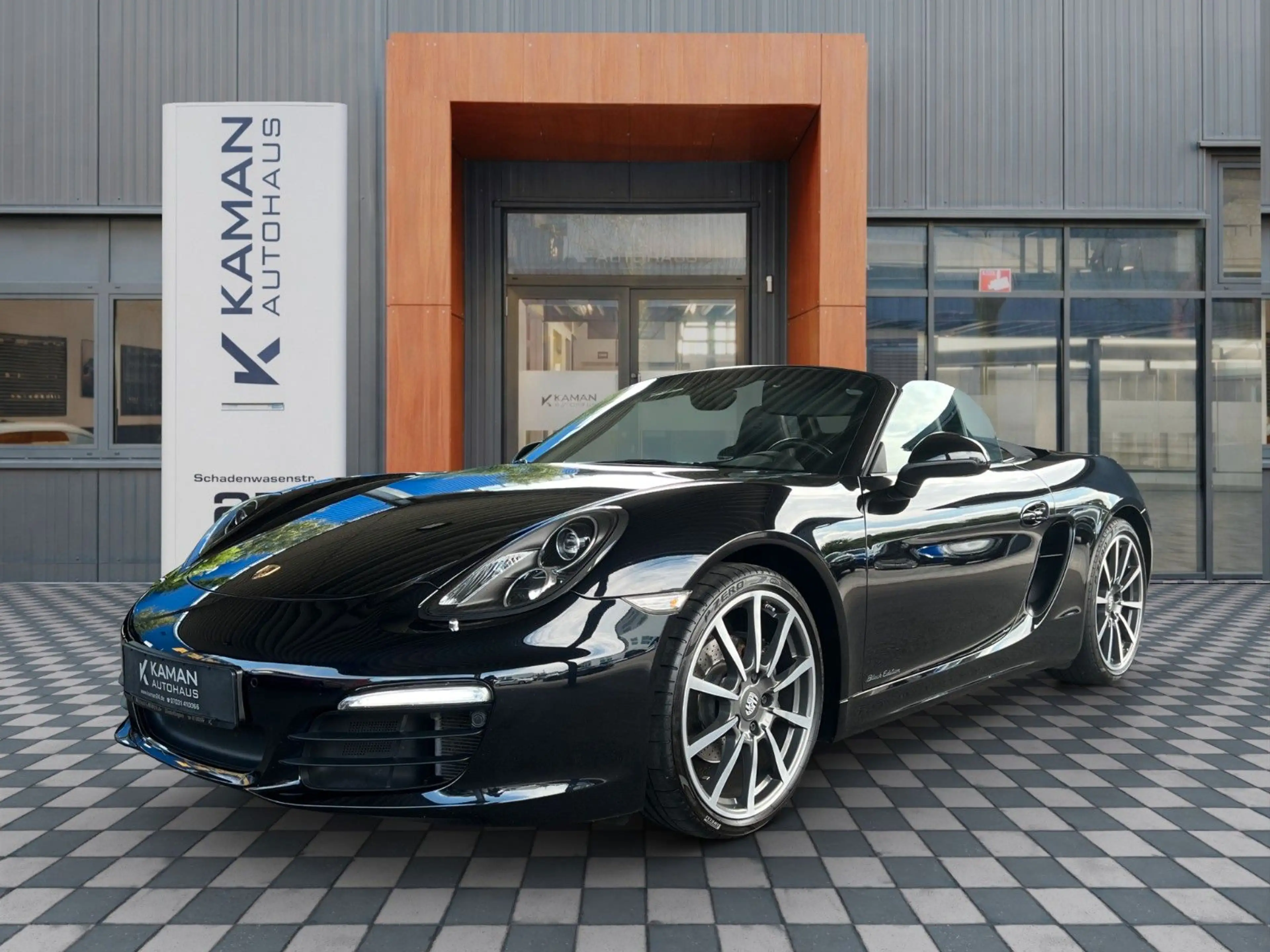 Porsche Boxster 981 PDK Black Edition SAGA Approved