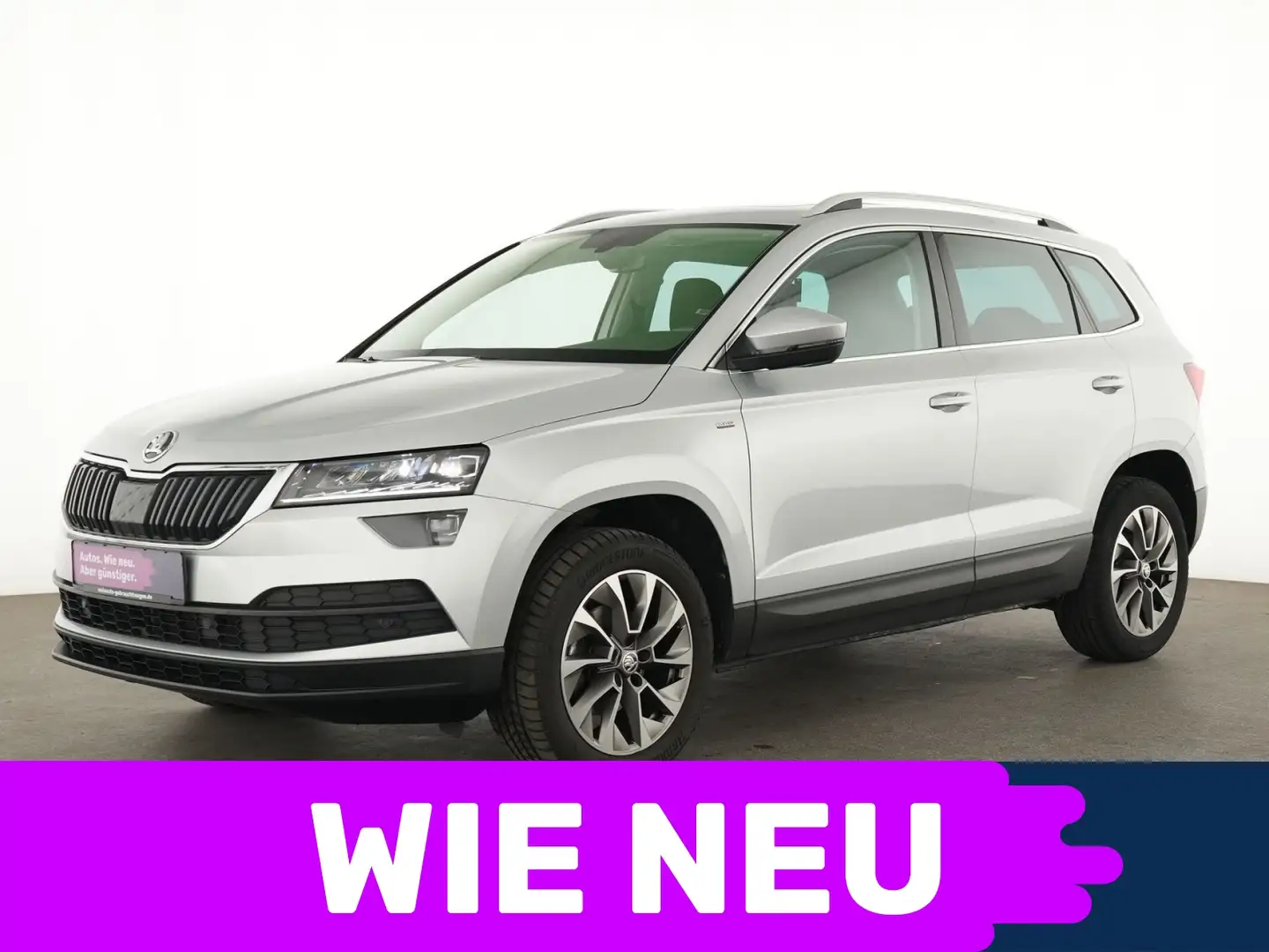Skoda Karoq Clever Pano|LED|el.Heck|Key|4xSHZ|Business Argent - 1