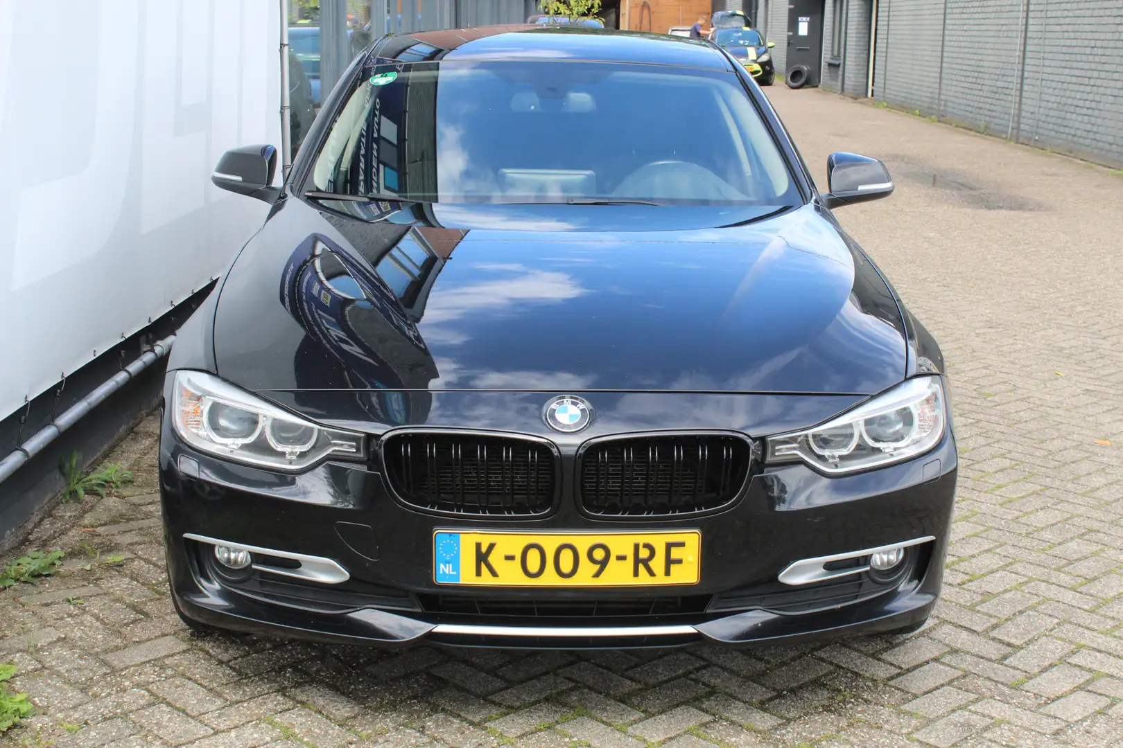 BMW 316 3-serie 316i android l Navi l Leer l Camera l Trek Zwart - 2