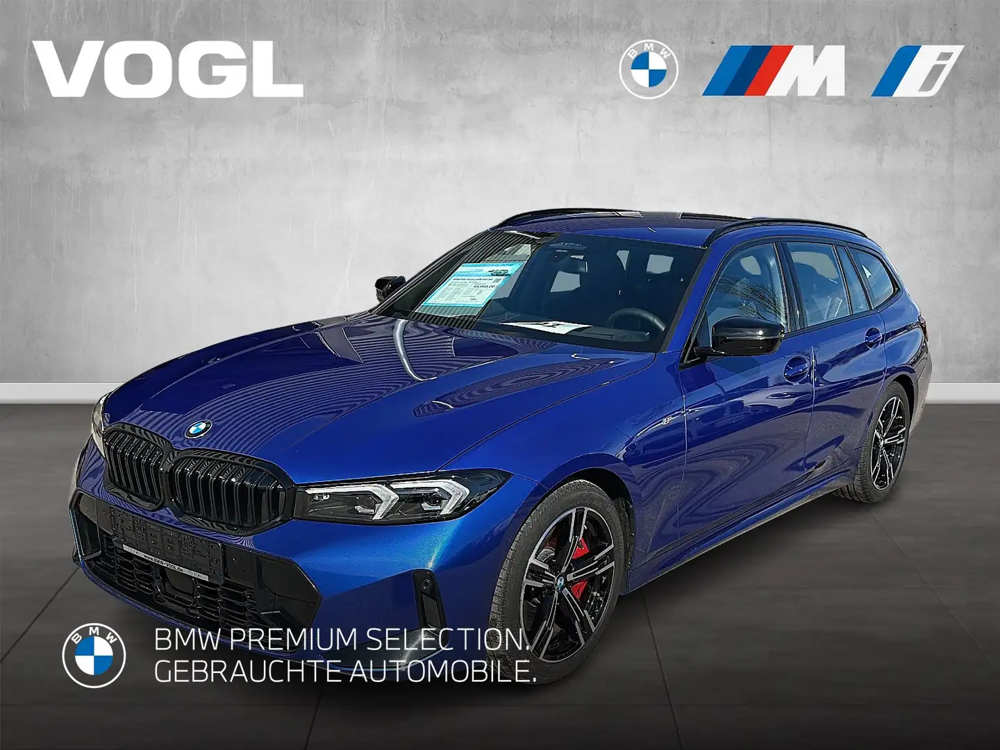 BMW 318 d Touring AHK SHZ LED Blauw - 1
