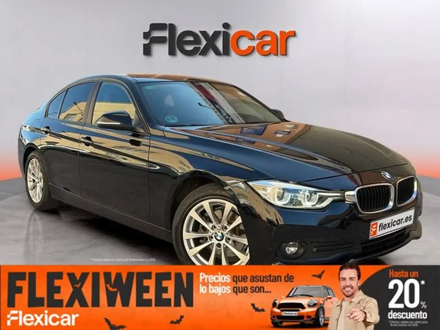 BMW 318 318dA Negro - 1