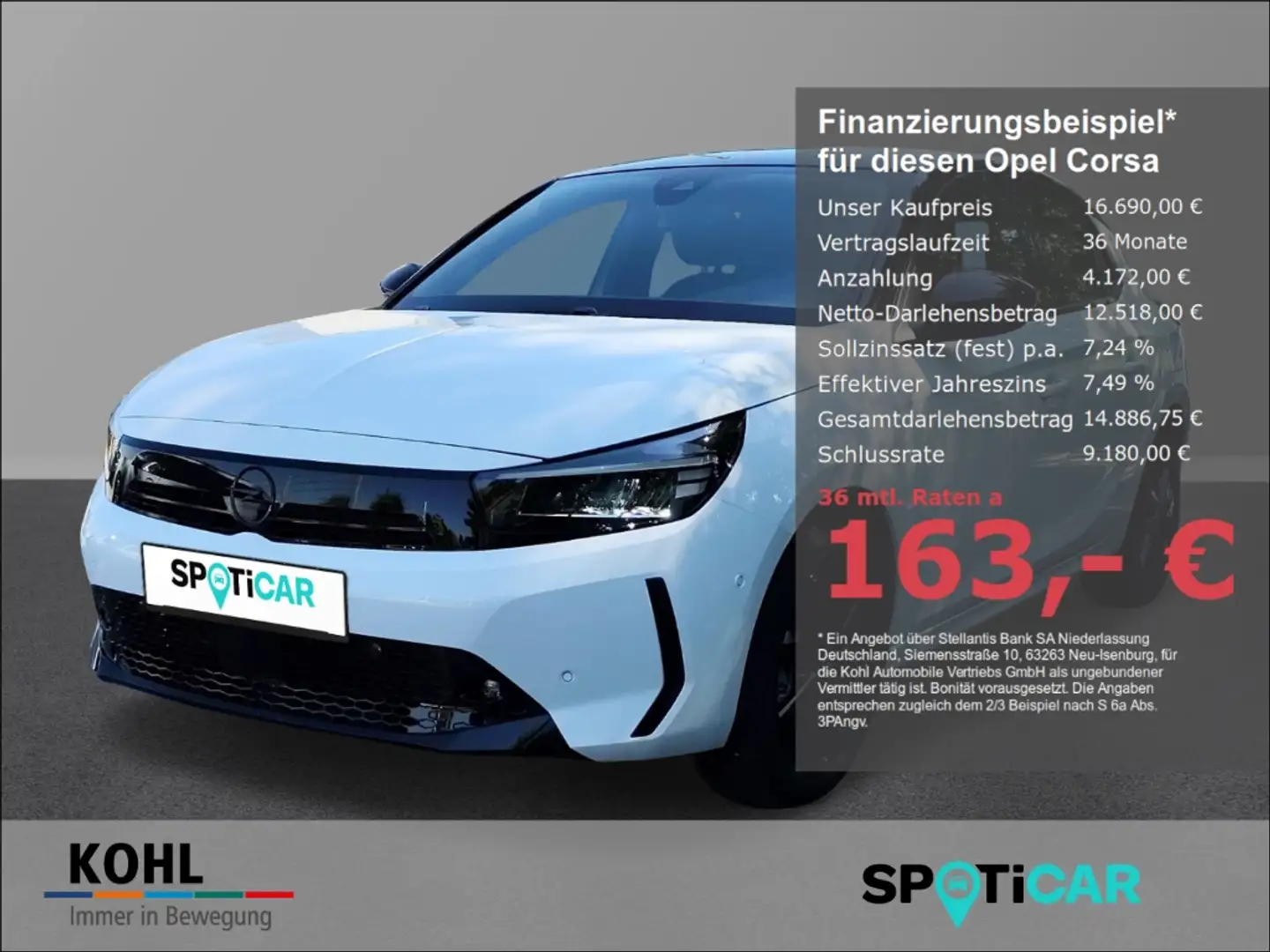 Opel Corsa F GS Kamera SHZ Navi Keyless Klimaautom Lenkrad-Hz Blanc - 1