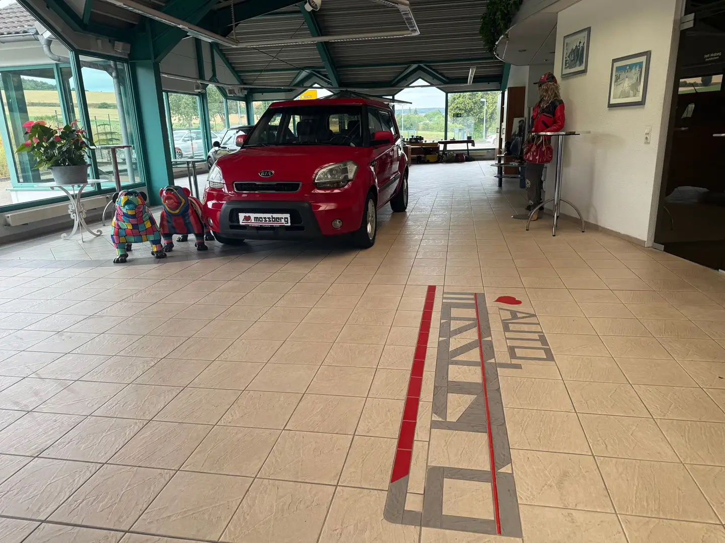 Kia Soul Vision*AUTOMATIK*KLIMA*AHK*EINPARKSENSOREN*USB*ALU Rot - 2