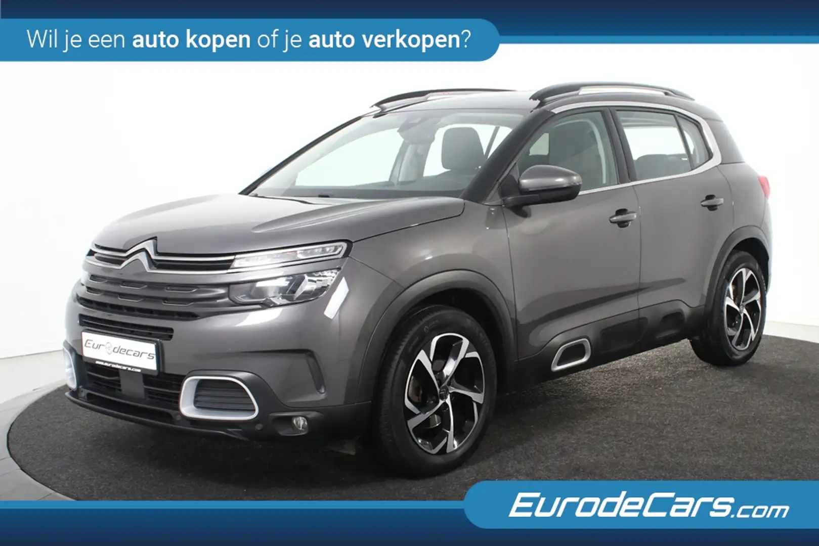 Citroen C5 Aircross 1.2 Business *1ste Eigenaar*Leer*Navigatie*Trekhaa Grijs - 1