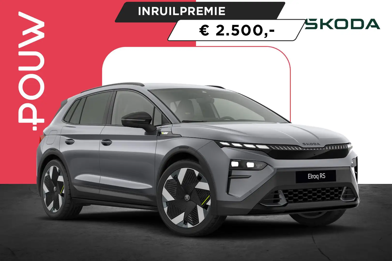 Skoda Elroq 85X 340pk RS | LMV 21'' | Trekhaak Uitklapbaar | R Grau - 1