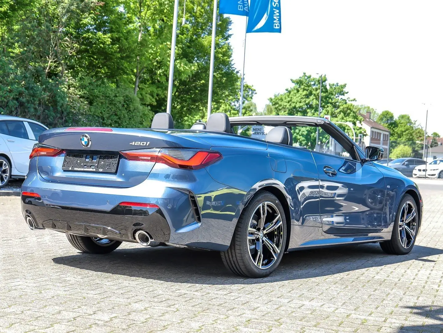 BMW 420 i M Sport 18" AHK Nackenwärmer HiFi Blau - 2
