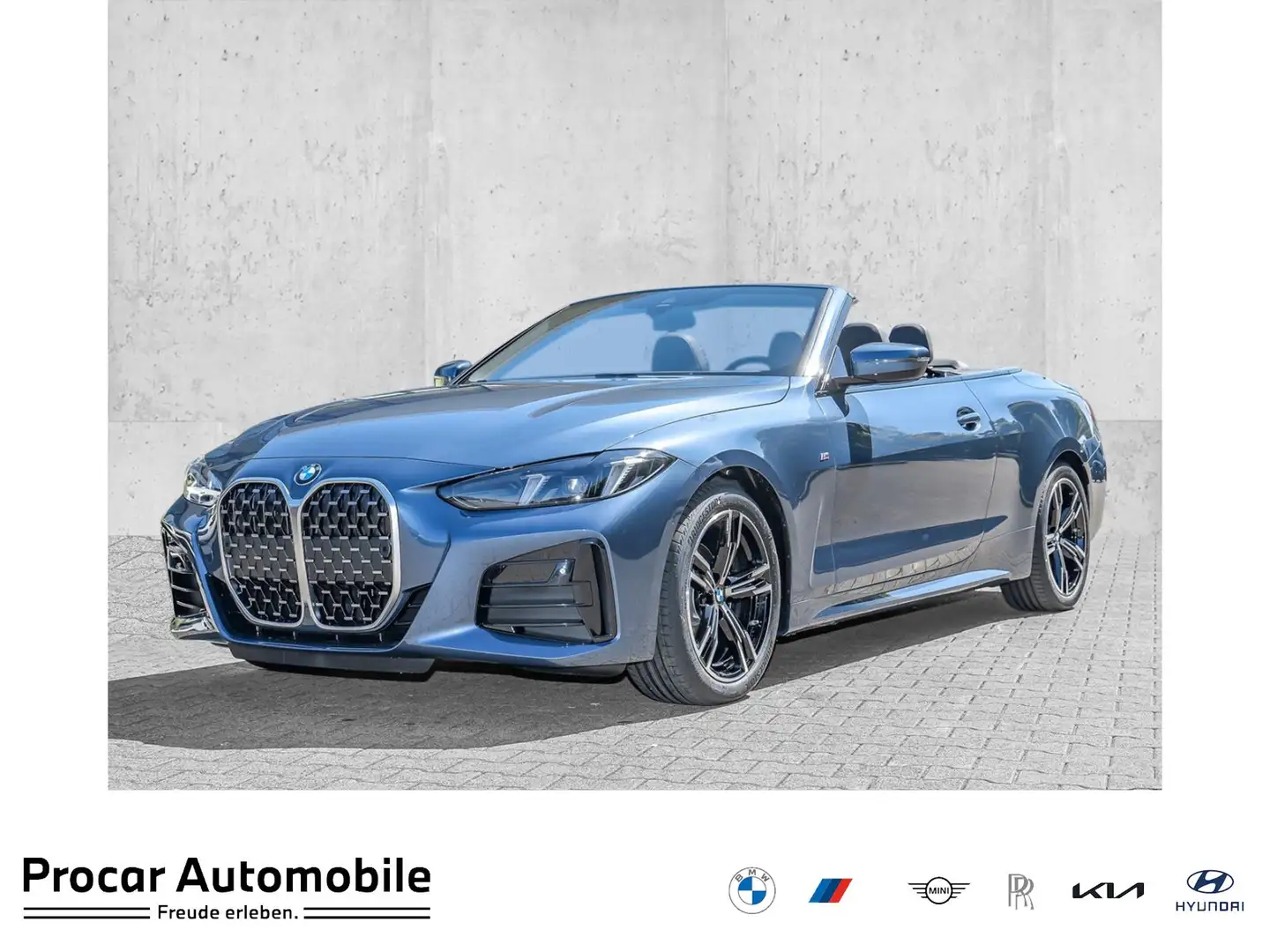 BMW 420 i M Sport 18" AHK Nackenwärmer HiFi Blau - 1