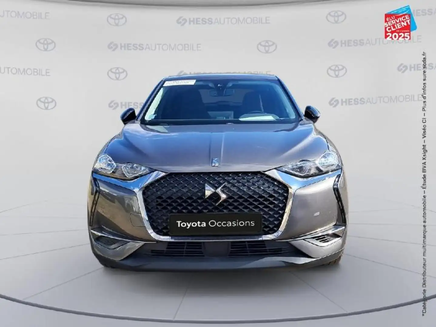 DS Automobiles DS 3 Crossback BlueHDi 100ch So Chic Carplay Gris - 2