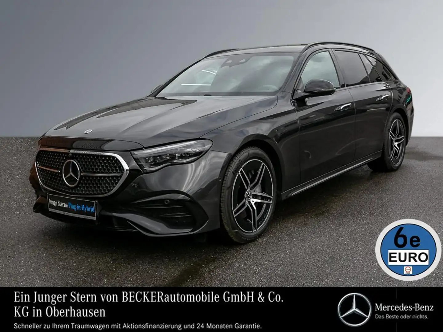 Mercedes-Benz E 300 Tde AMG AHK DISTRONIC BURMESTER 4D NIGHT Grau - 1