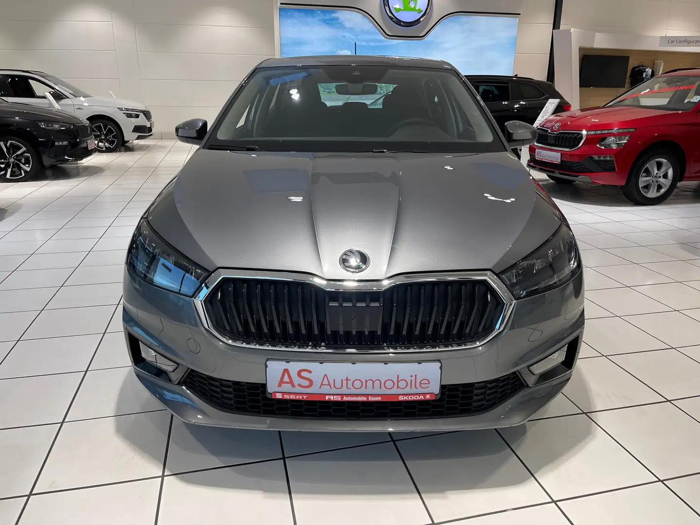 Skoda Fabia Selection mit beheizbares Lenkrad Grijs - 2