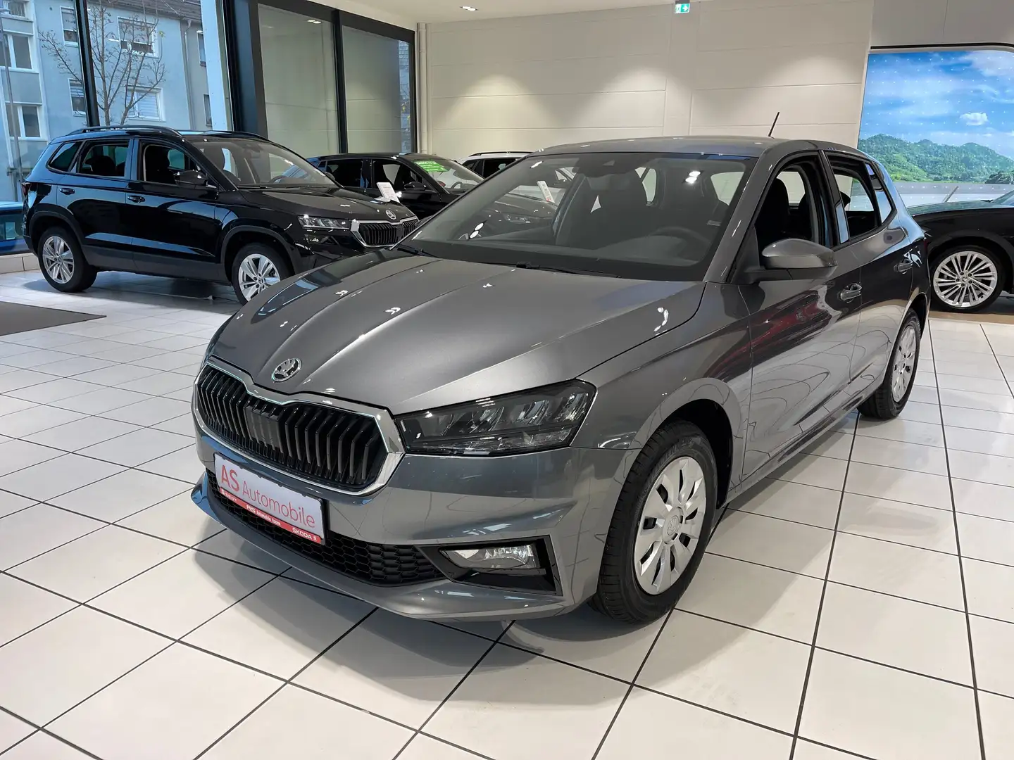 Skoda Fabia Selection mit beheizbares Lenkrad Grijs - 1