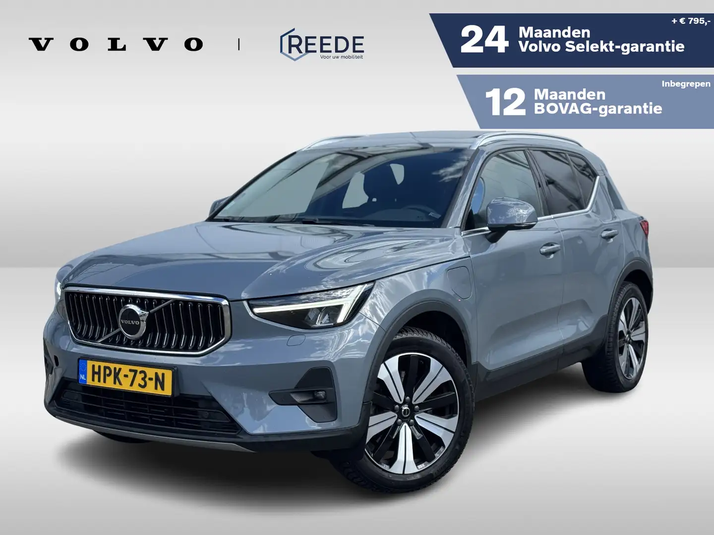 Volvo XC40 1.5 T4 Plug-in hybrid Ultimate Bright Climate Line Gris - 1