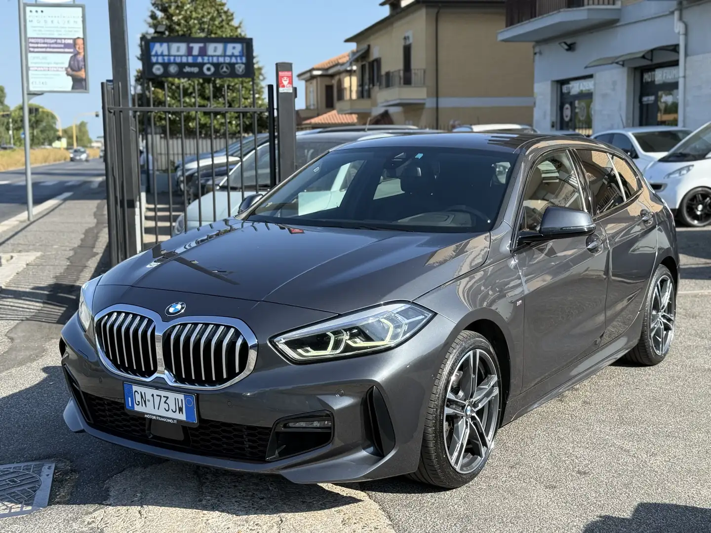 BMW 116 116i Msport auto 1° Proprietaria Grigio - 1