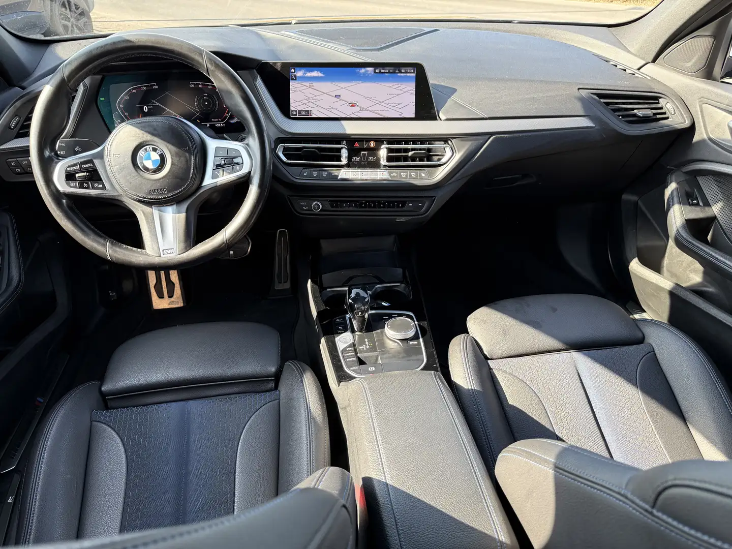 BMW 116 116i Msport auto 1° Proprietaria Grigio - 2