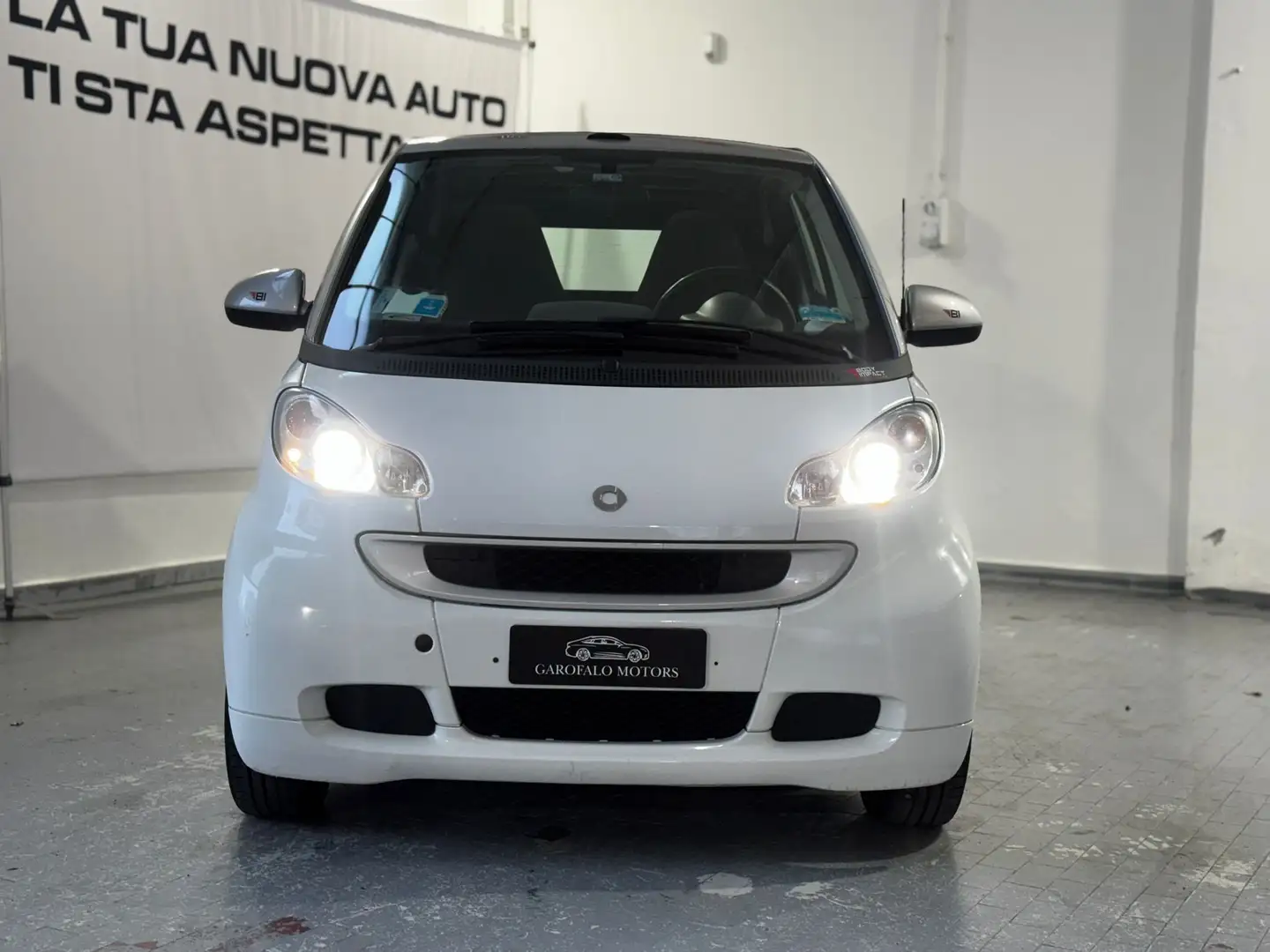 smart forTwo II 2007 Cabrio Cabrio 1.0 mhd Passion 71cv Weiß - 1